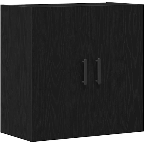 vidaXL Black Oak Engineered Wood 60 x 31 x 60cm Wall Cabinet