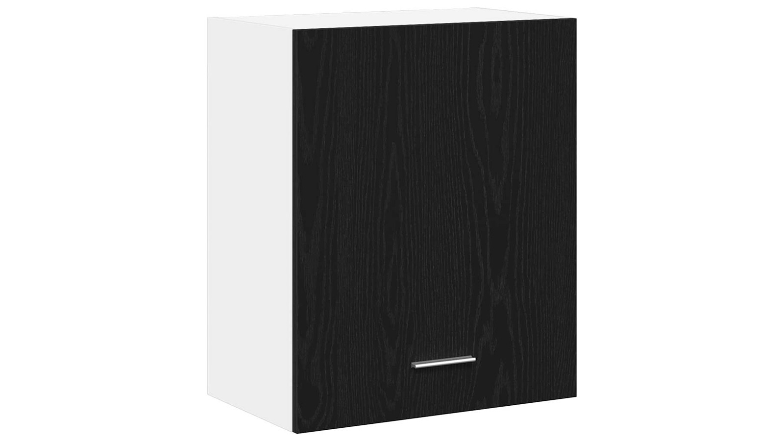 vidaXL Black Oak Engineered Wood 50 x 31 x 60cm Hanging Cabinet
