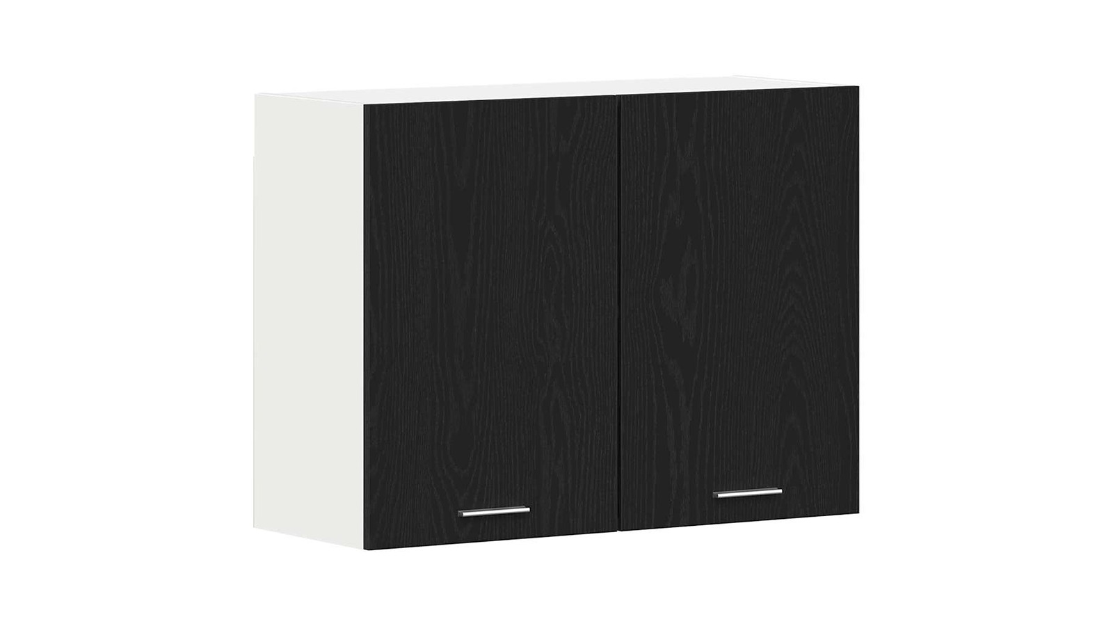 vidaXL Black Oak Engineered Wood 80 x 31 x 60cm Hanging Cabinet