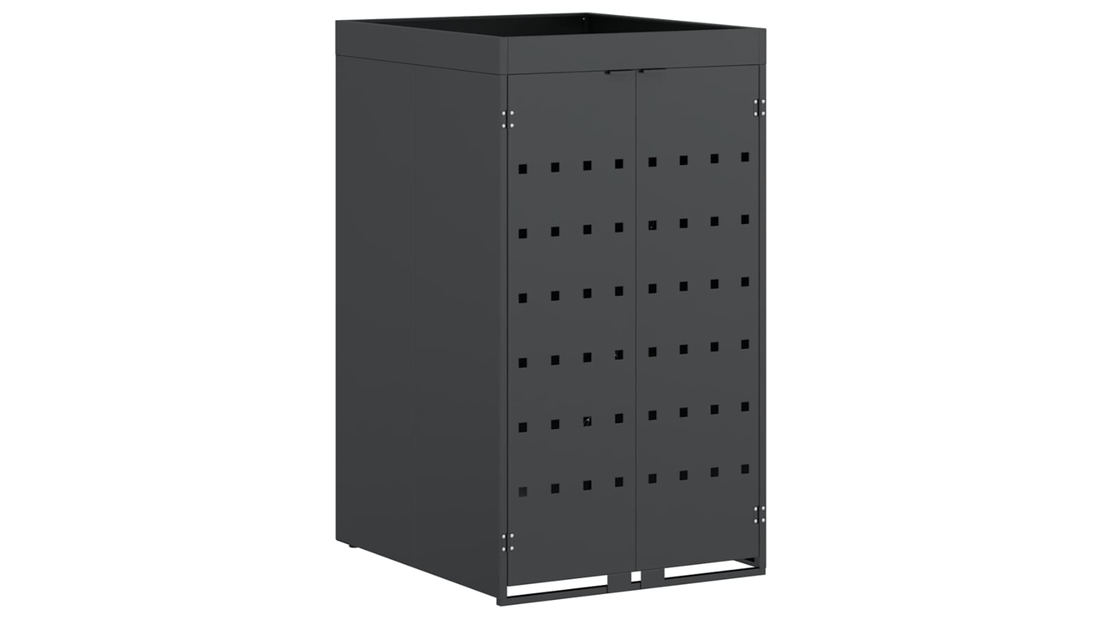 vidaXL 240 Litre Wheelie Bin Storage with Planter Roof for Single