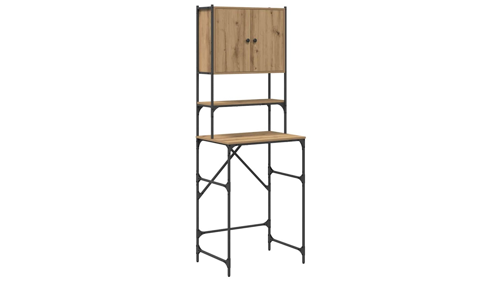 vidaXL 68 x 48.5 x 194cm Washing Machine Cabinet - Artisan Oak