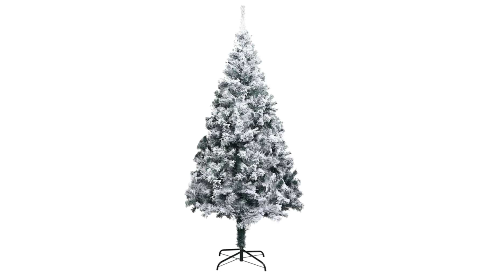 vidaXL 180cm PVC Steel and Plastic Artificial Christmas Tree - Green