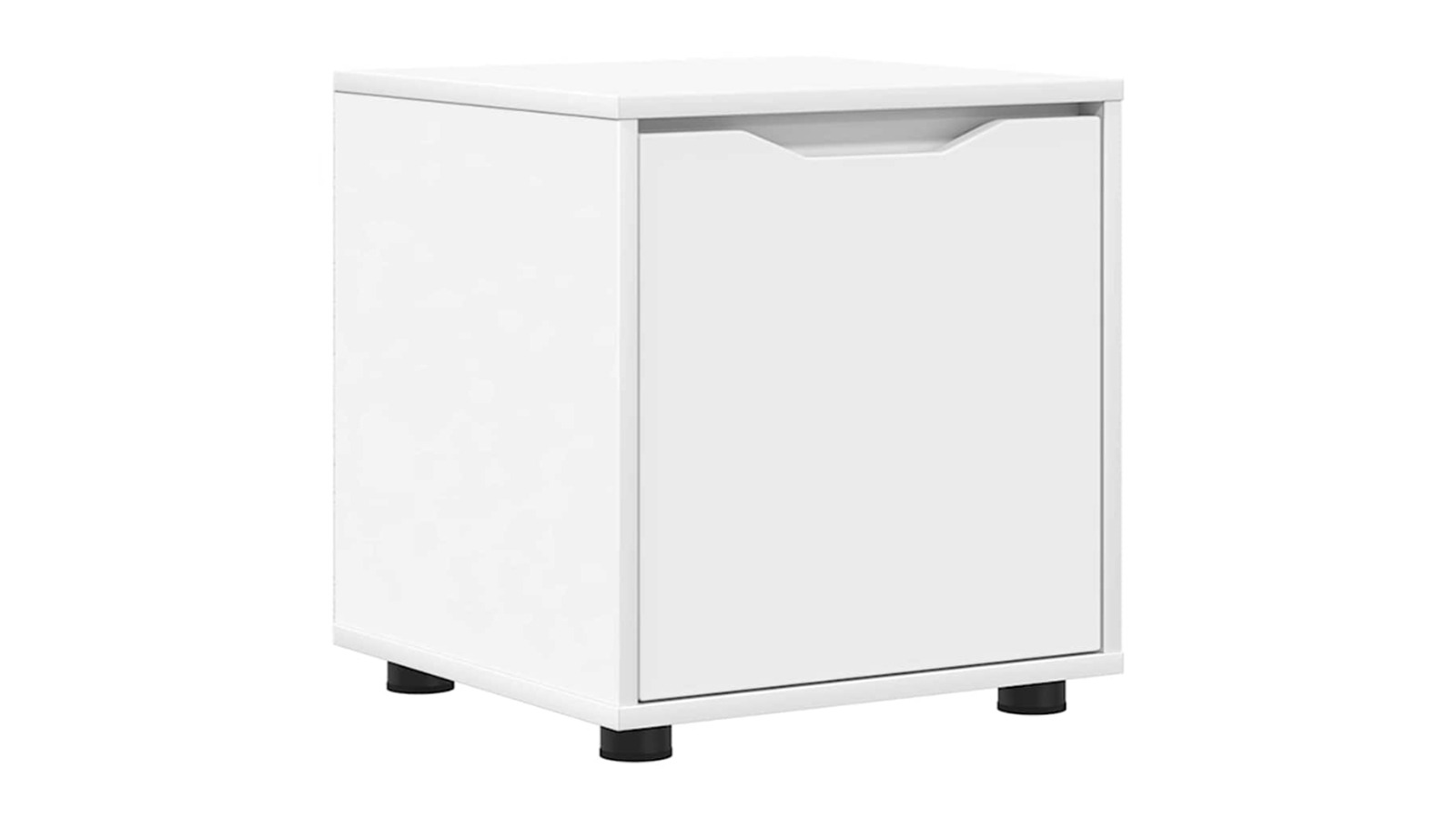 vidaXL White Engineered Wood 40.5 x 40 x 44cm Bathroom Cabinet