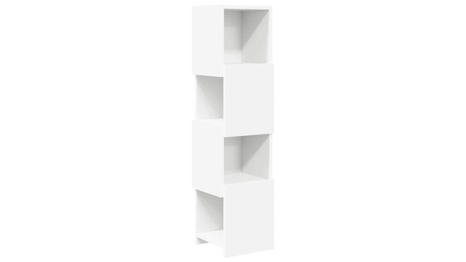 vidaXL Engineered Wood 25.5 x 25 x 102cm Corner Cabinet - White