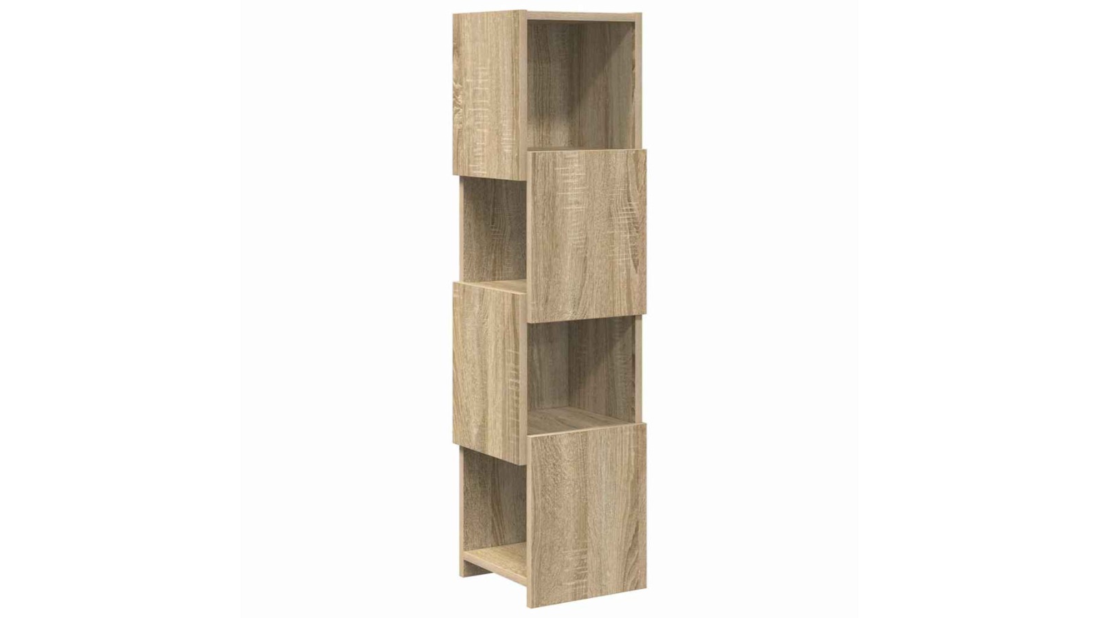 vidaXL Engineered Wood 25.5 x 25 x 102cm Corner Cabinet - Sonoma Oak