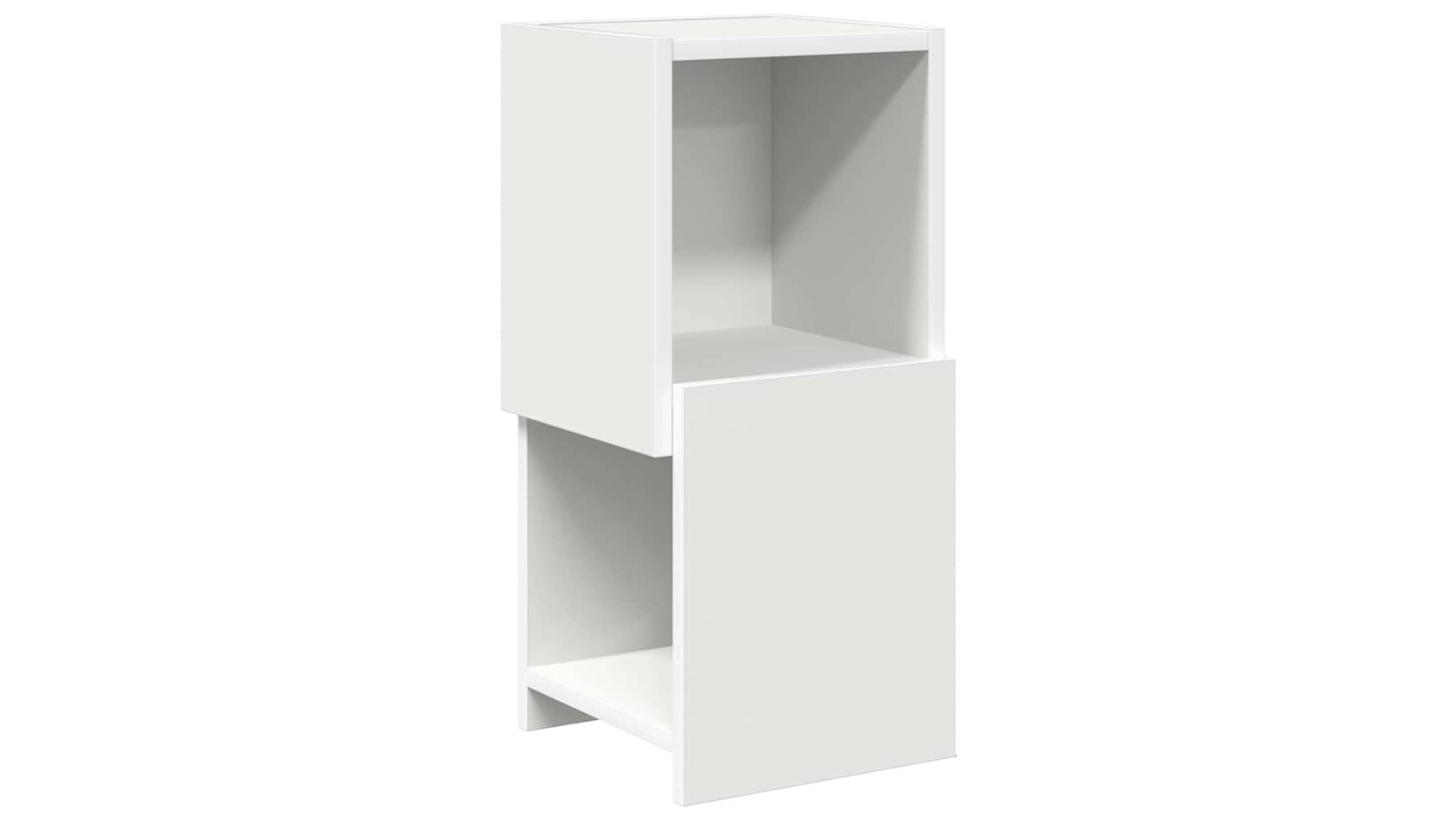 vidaXL Engineered Wood 25.5 x 25 x 55cm Corner Cabinet - White