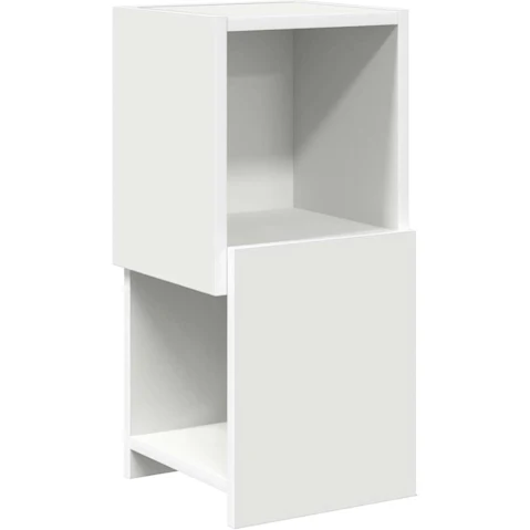 vidaXL Engineered Wood 25.5 x 25 x 55cm Corner Cabinet - White