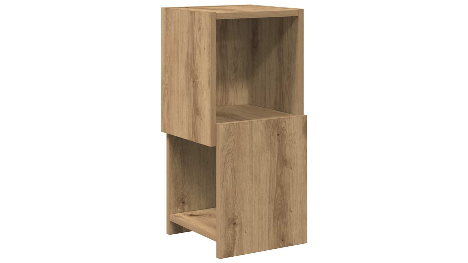 vidaXL Engineered Wood 25.5 x 25 x 55cm Corner Cabinet - Artisan Oak