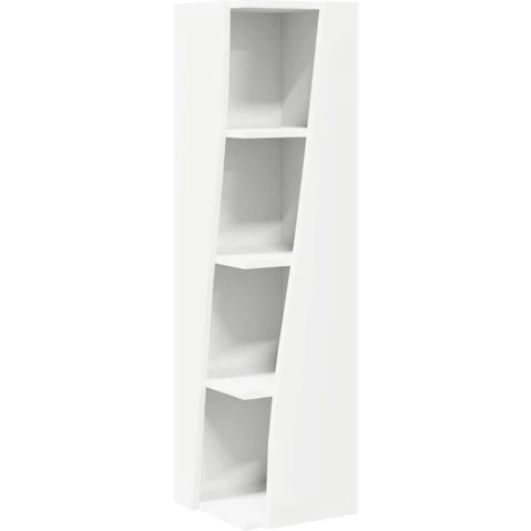 vidaXL Engineered Wood 27.5 x 27 x 102cm Corner Cabinet - White