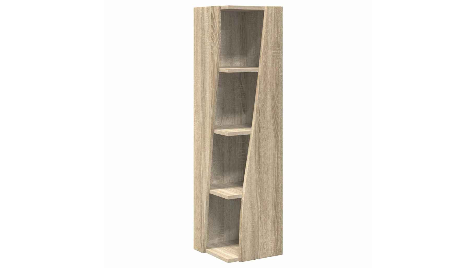 vidaXL Engineered Wood 27.5 x 27 x 102cm Corner Cabinet - Sonoma Oak