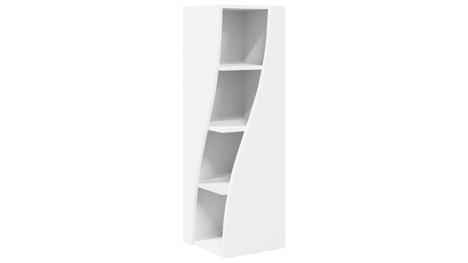vidaXL Engineered Wood 32 x 32 x 102cm Corner Cabinet - White