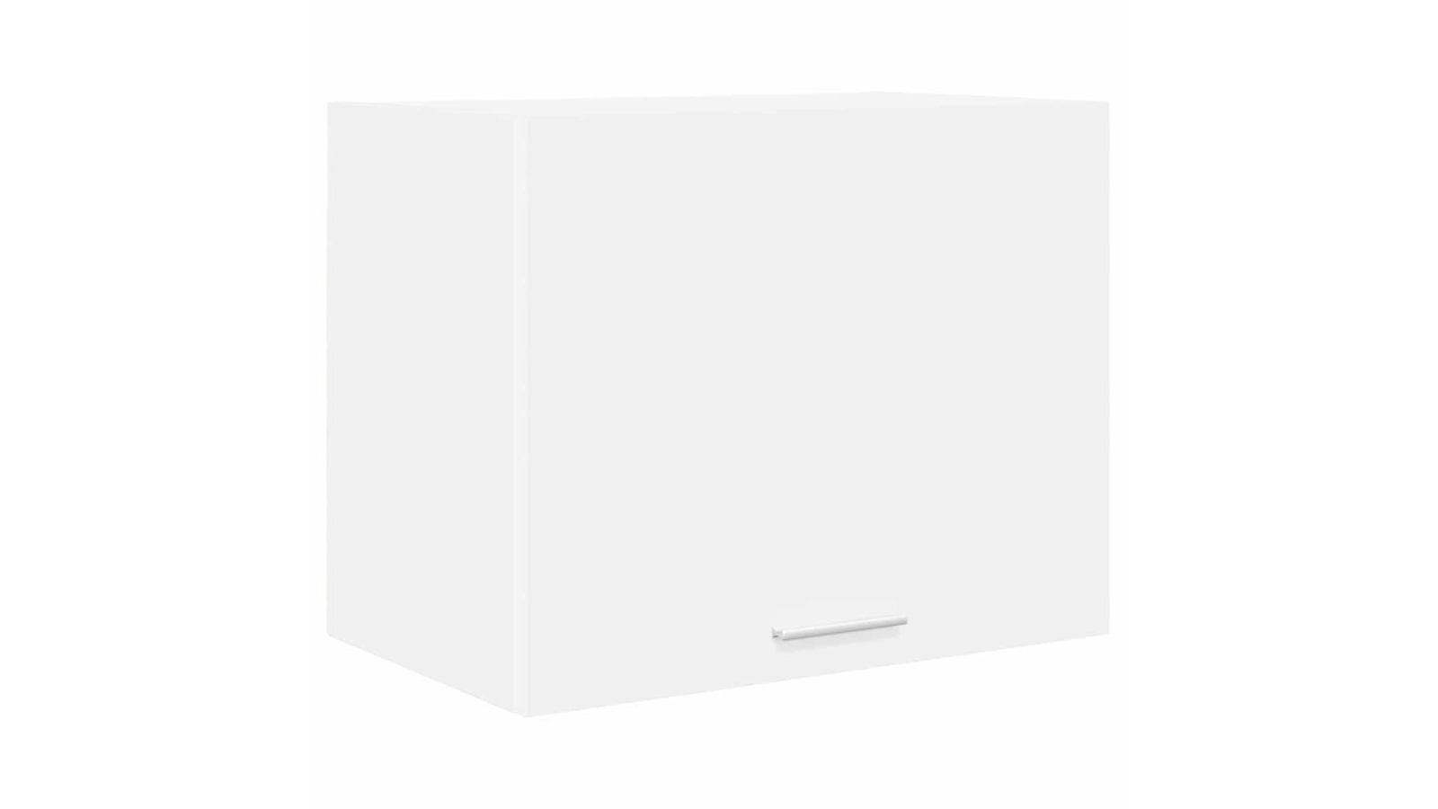 vidaXL White Engineered Wood Hanging Cabinet with Door - 50 x 31 x 40cm