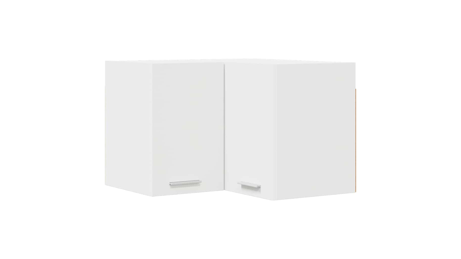 vidaXL Engineered Wood White Hanging Cabinet - 57 x 57 x 40cm