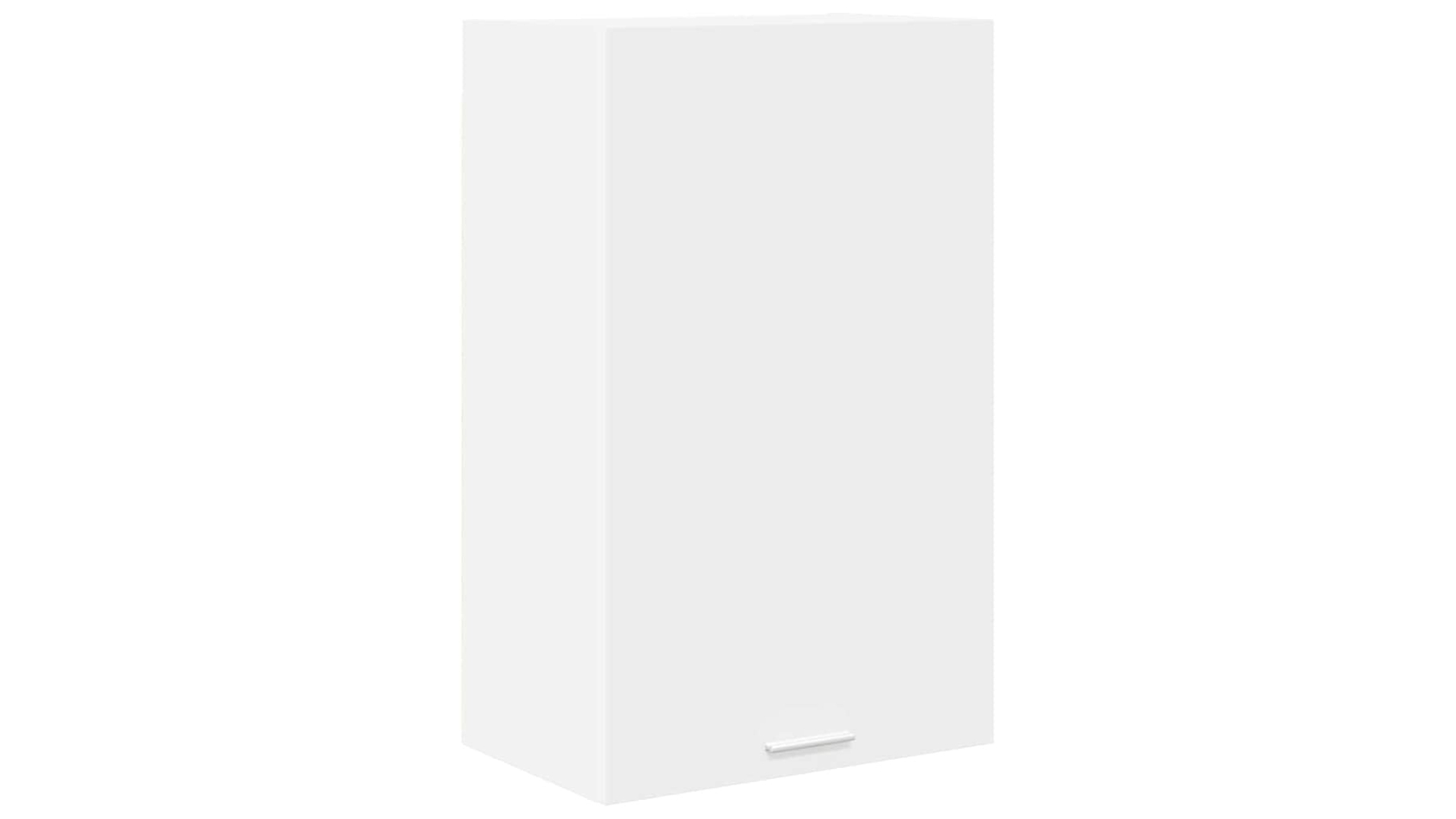 vidaXL White Engineered Wood Hanging Cabinet with Door - 50 x 31 x 80cm