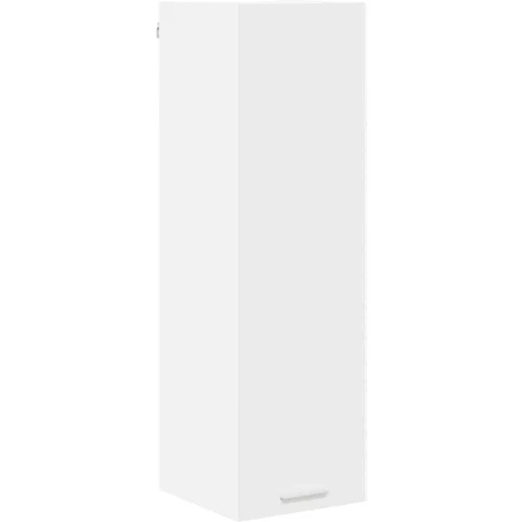 vidaXL White Engineered Wood Hanging Cabinet - 30 x 31 x 100cm