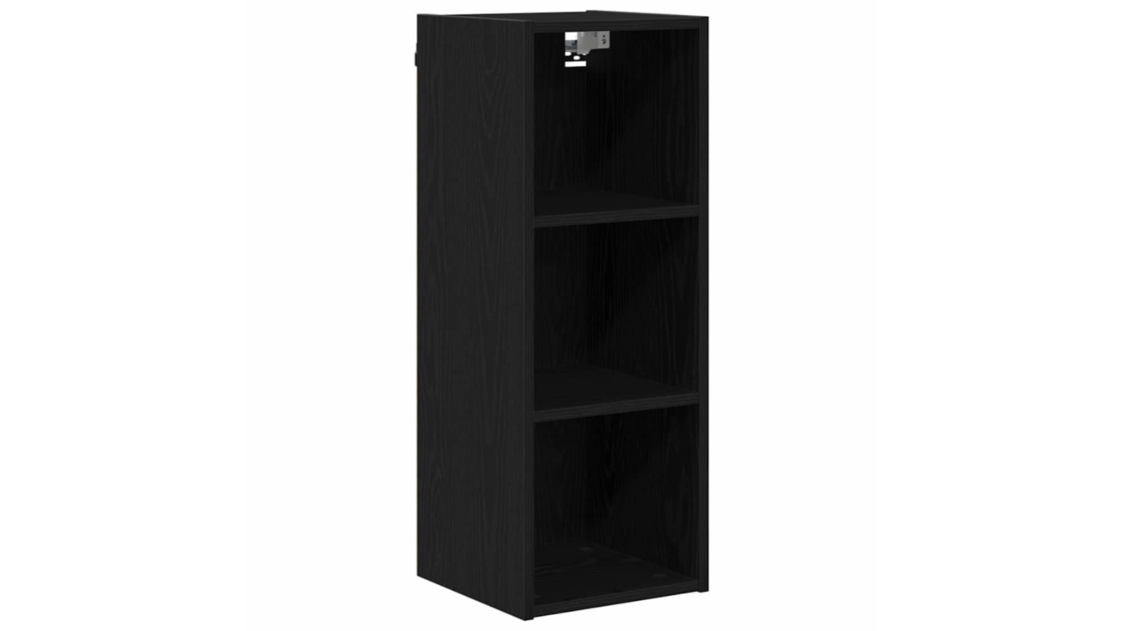 vidaXL Black Oak Engineered Wood 30 x 29.5 x 80cm Hanging Cabinet