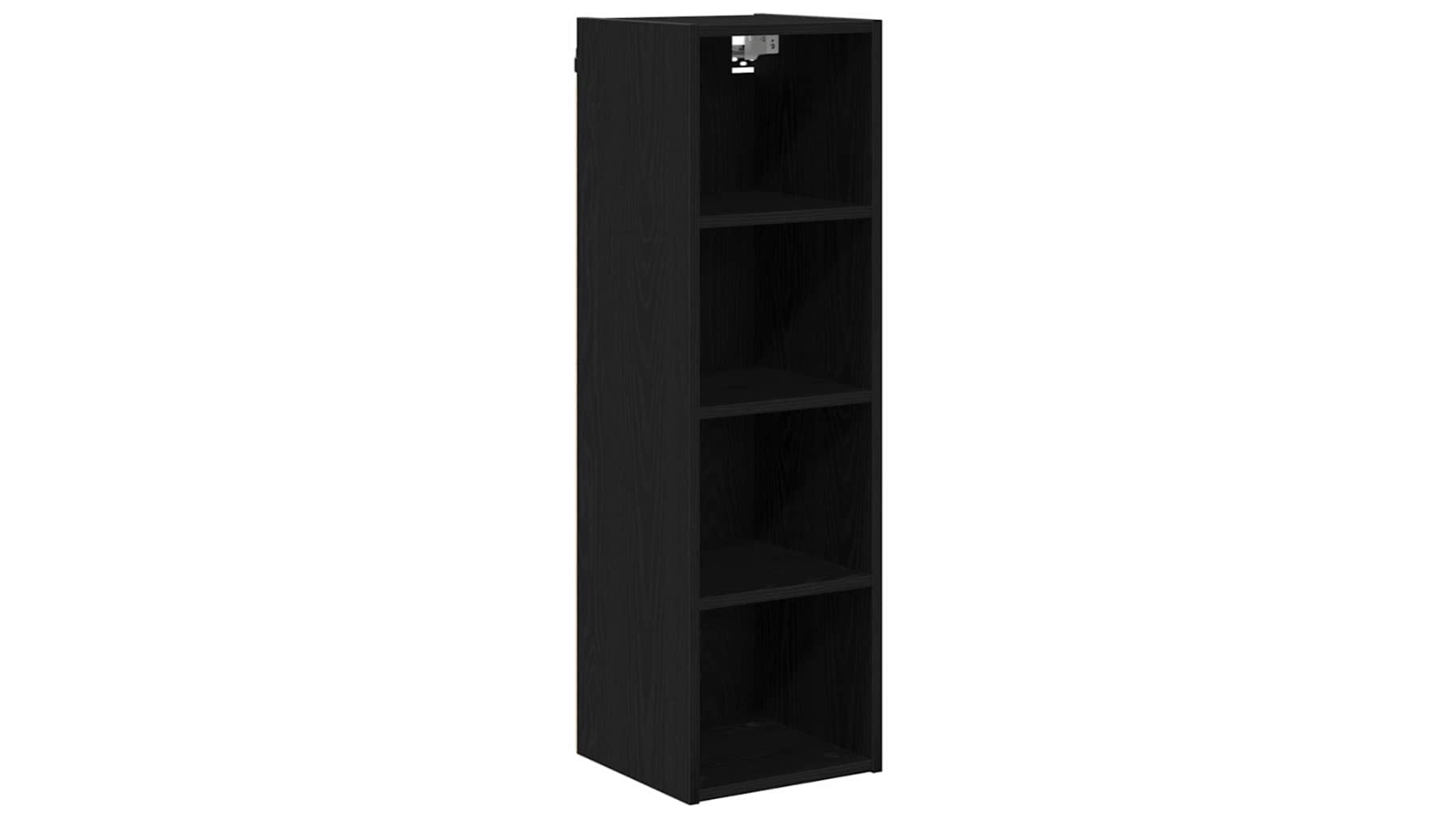 vidaXL Black Oak Engineered Wood 30 x 29.5 x 100cm Hanging Cabinet