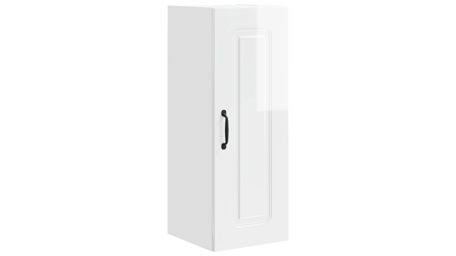 vidaXL High Gloss White Kalmar Dishwasher Panel - 30 x 31 x 80cm