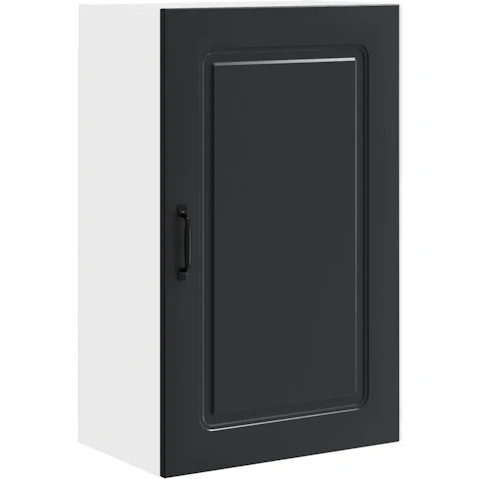 vidaXL Black Engineered Wood Kalmar Dishwasher Panel - 50 x 31 x 80cm