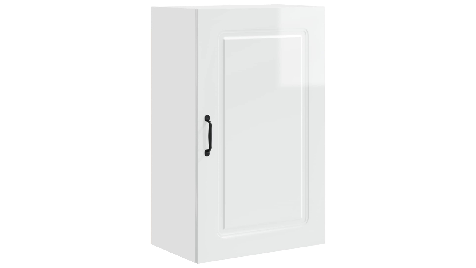 vidaXL High Gloss White Kalmar Dishwasher Panel - 50 x 31 x 80cm