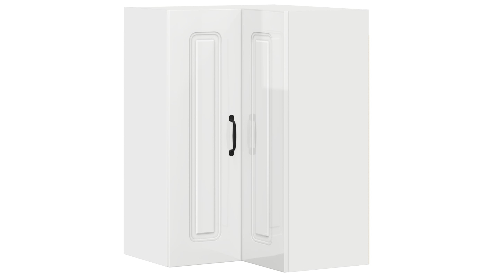 vidaXL High Gloss White Engineered Wood 57 x 57 x 80cm Kalmar Dishwasher Panel