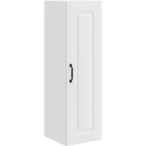 vidaXL White Engineered Wood Kalmar Dishwasher Panel - 30 x 31 x 100cm