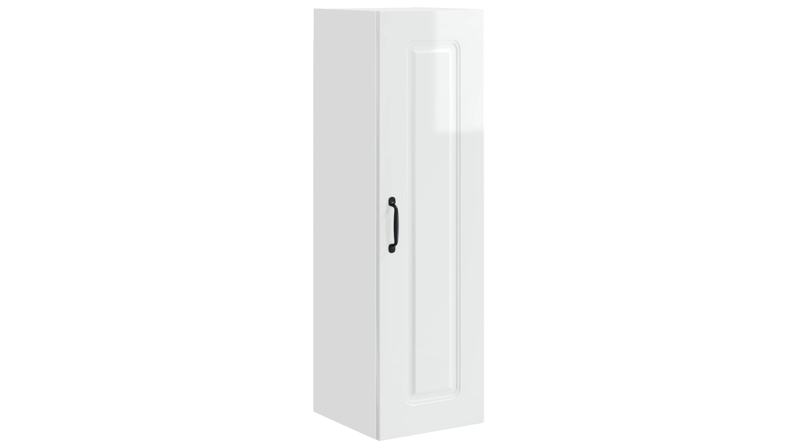vidaXL High Gloss White Kalmar Dishwasher Panel - 30 x 31 x 100cm