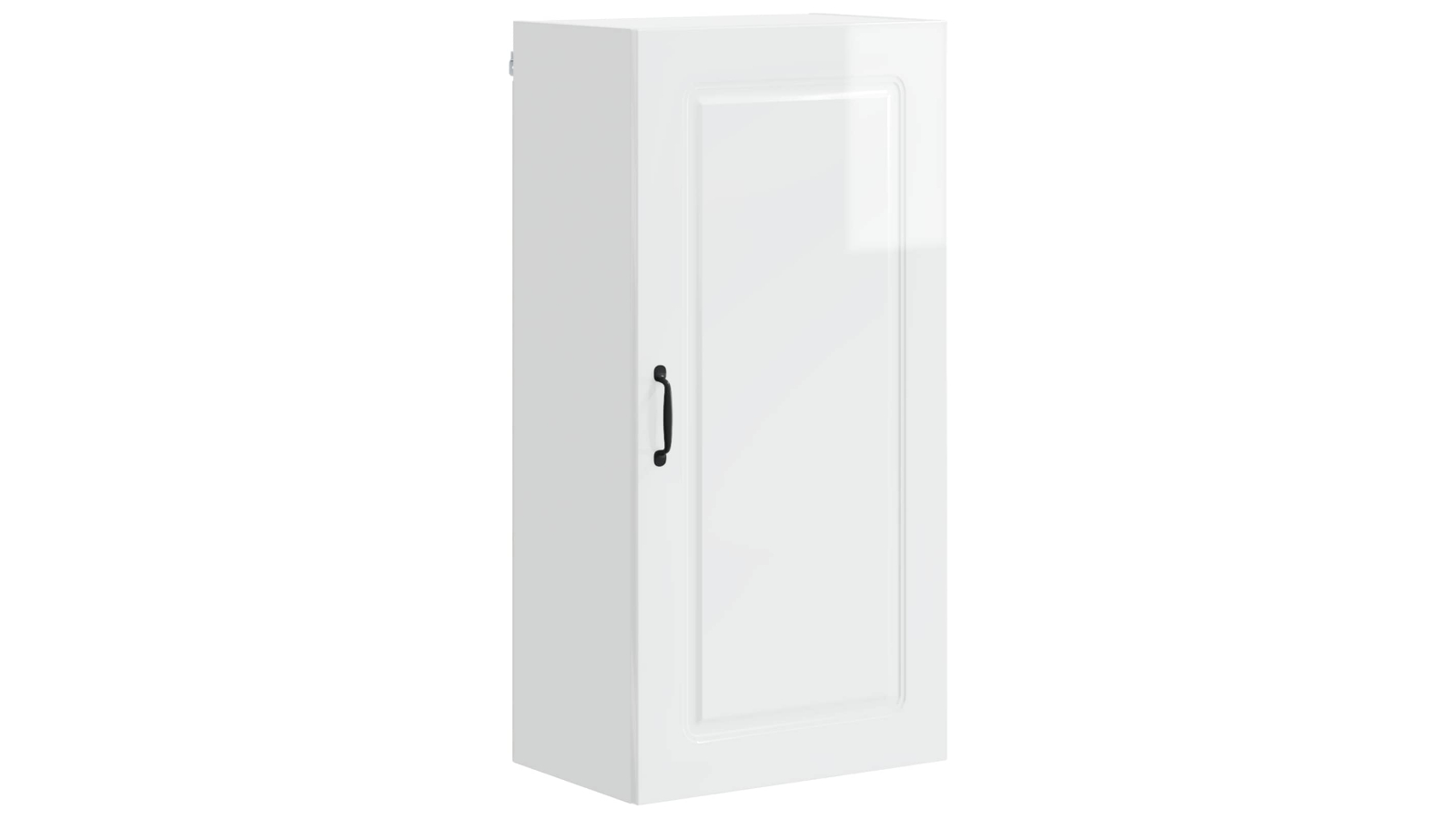 vidaXL High Gloss White Kalmar Dishwasher Panel - 50 x 31 x 100cm