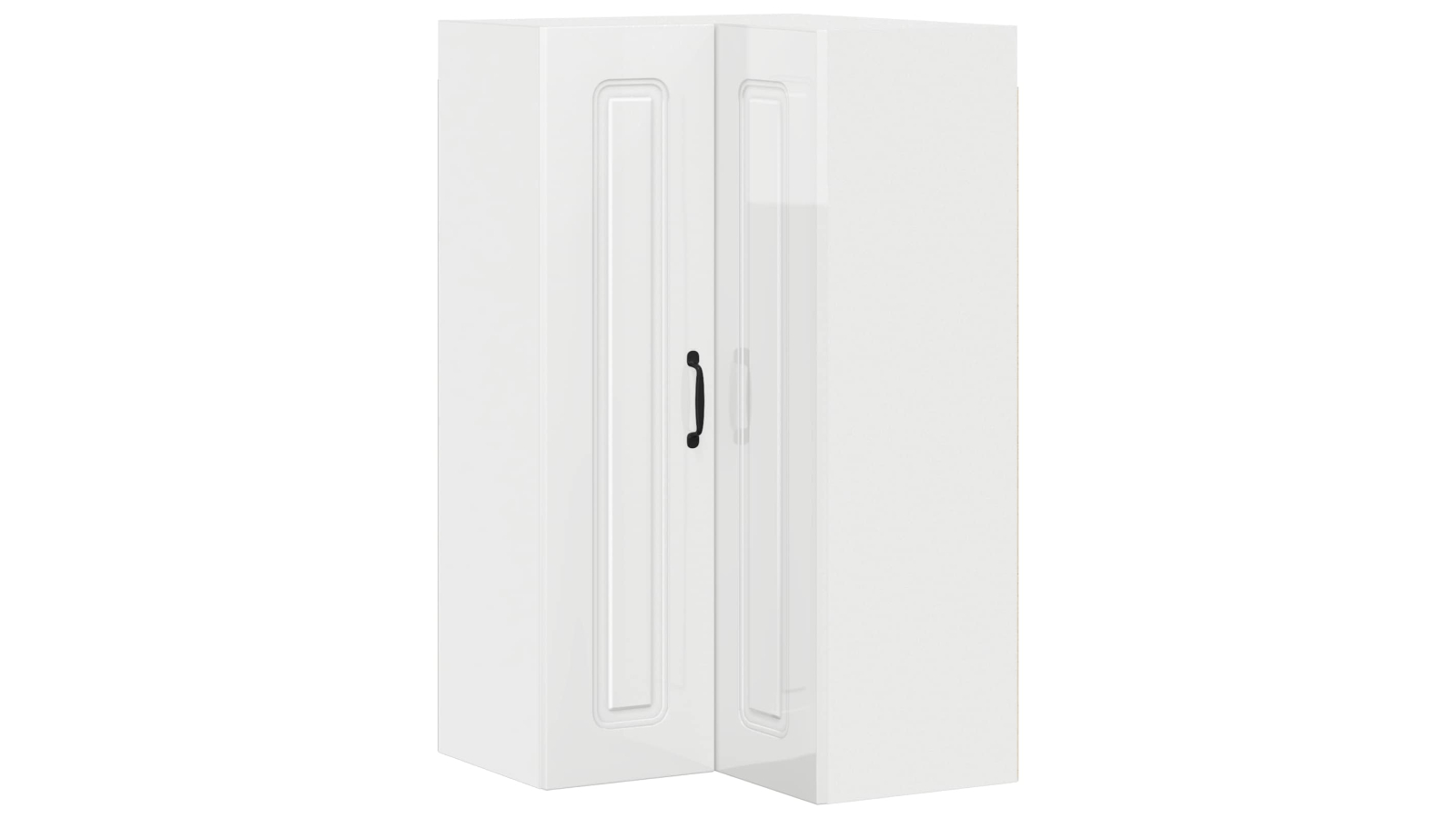 vidaXL High Gloss White Engineered Wood 57 x 57 x 100cm Kalmar Dishwasher Panel