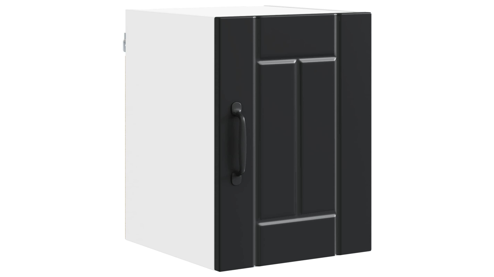 vidaXL Black Engineered Wood Lucca Dishwasher Panel - 30 x 31 x 40cm
