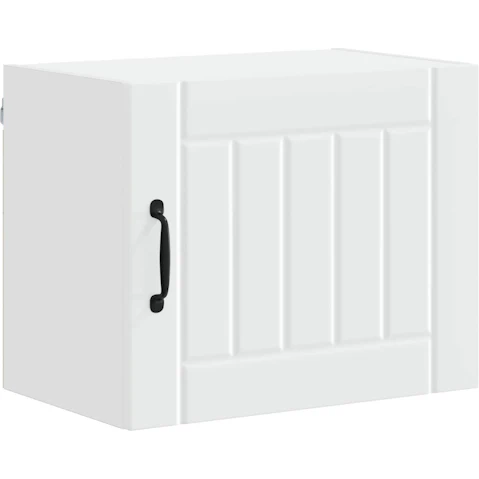 vidaXL White Engineered Wood Lucca Dishwasher Panel - 50 x 31 x 40cm