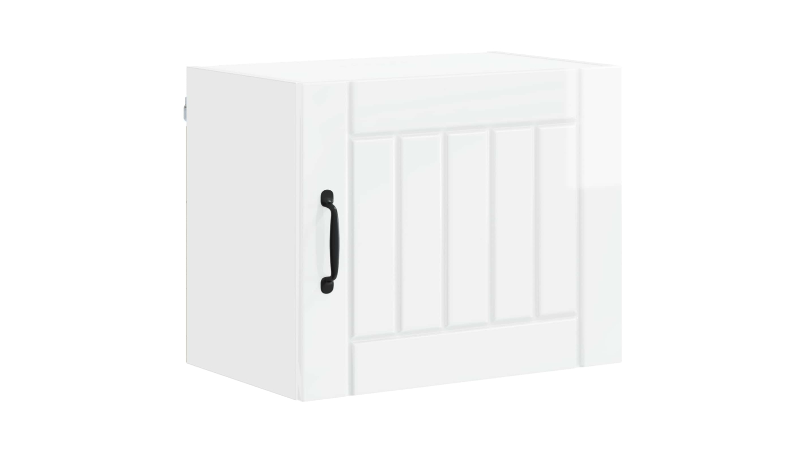 vidaXL High Gloss White Engineered Wood Lucca Dishwasher Panel - 50 x 31 x 40cm