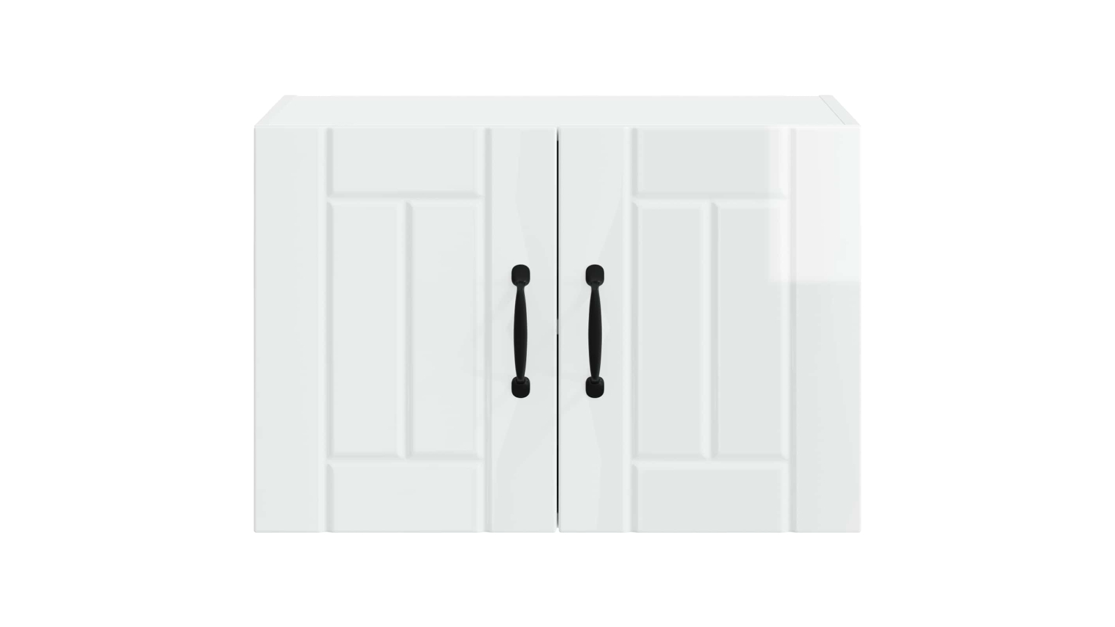 vidaXL High Gloss White Lucca Kitchen Cabinet - 60 x 31 x 40cm