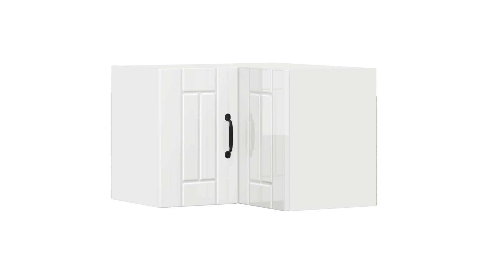 vidaXL High Gloss White Engineered Wood 57 x 57 x 40cm Lucca Dishwasher Panel