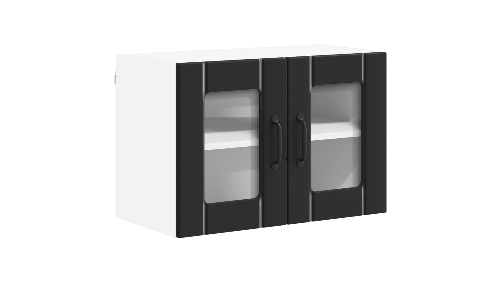 vidaXL Black Engineered Wood 60 x 31 x 40cm Lucca Dishwasher Panel