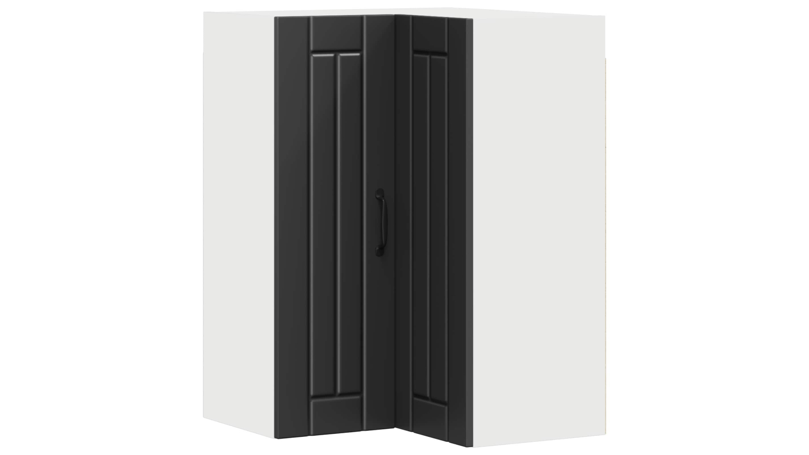 vidaXL Black Engineered Wood 57 x 57 x 80cm Lucca Dishwasher Panel