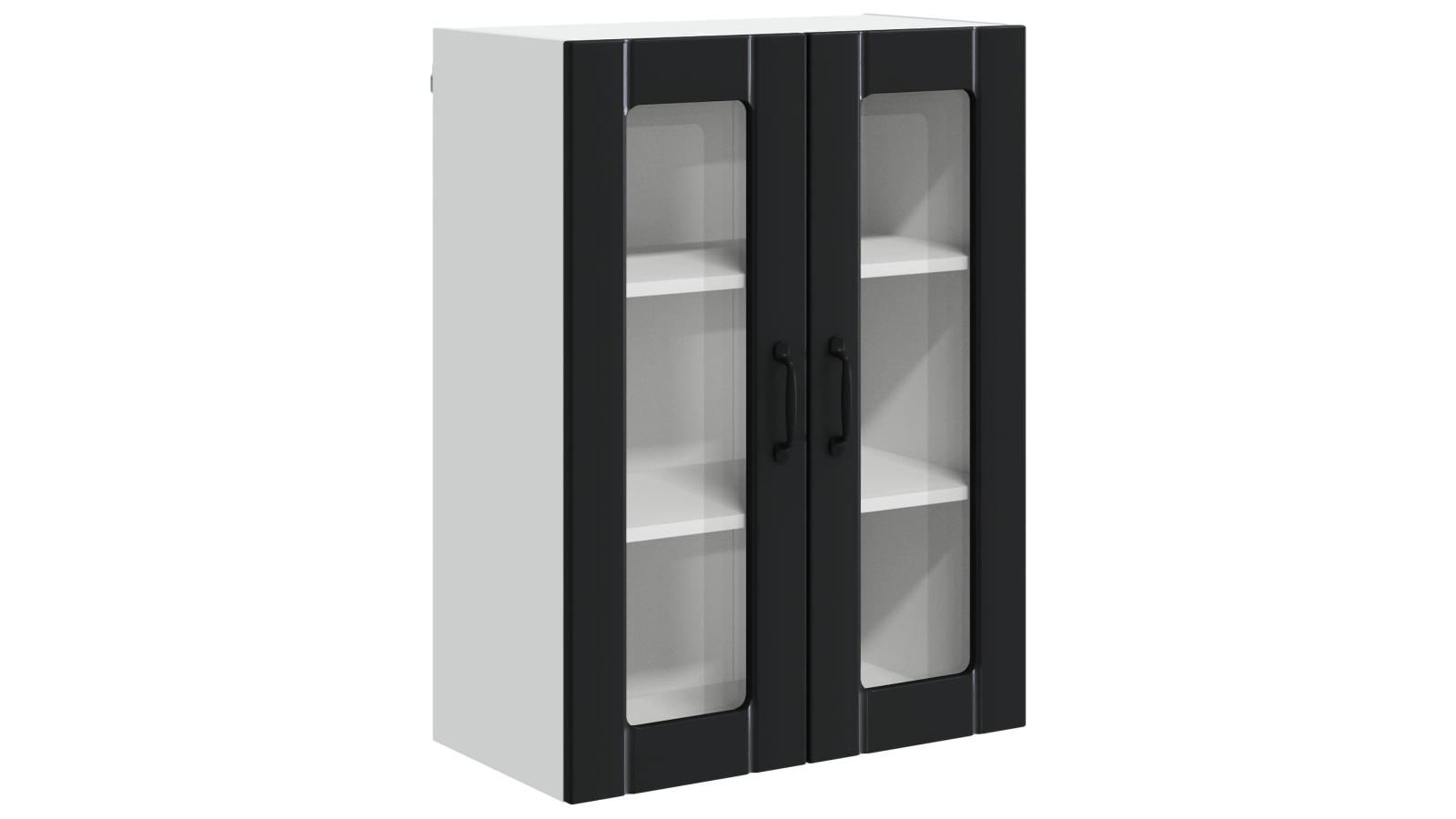 vidaXL Black Engineered Wood 60 x 31 x 80cm Lucca Dishwasher Panel