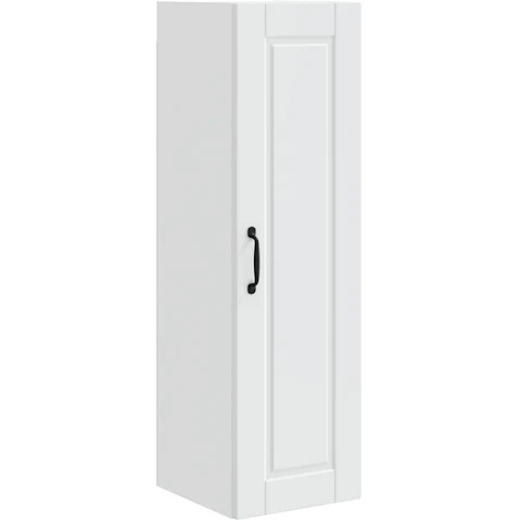 vidaXL White Engineered Wood Porto Wall Cabinet - 30 x 31 x 100cm