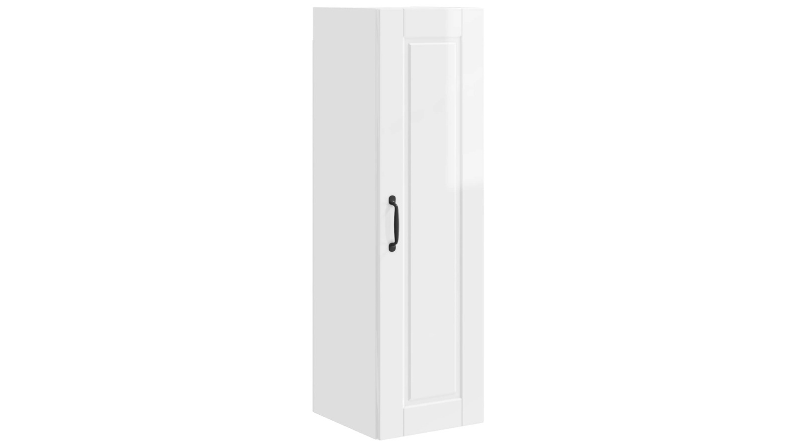vidaXL High Gloss White Porto Wall Cabinet - 30 x 31 x 100cm