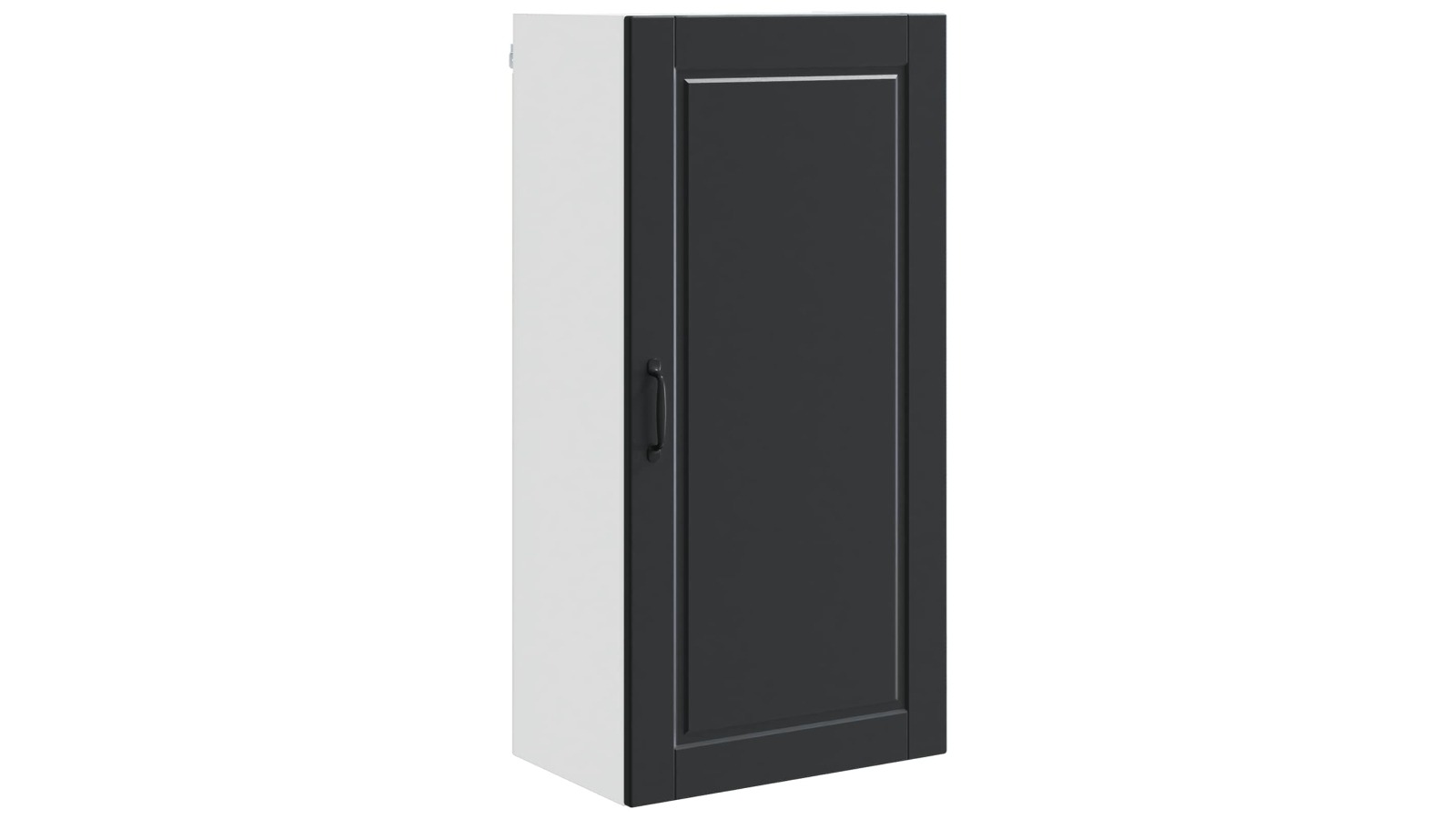 vidaXL Engineered Wood Wall Cabinet Porto Black - 50 x 31 x 100cm