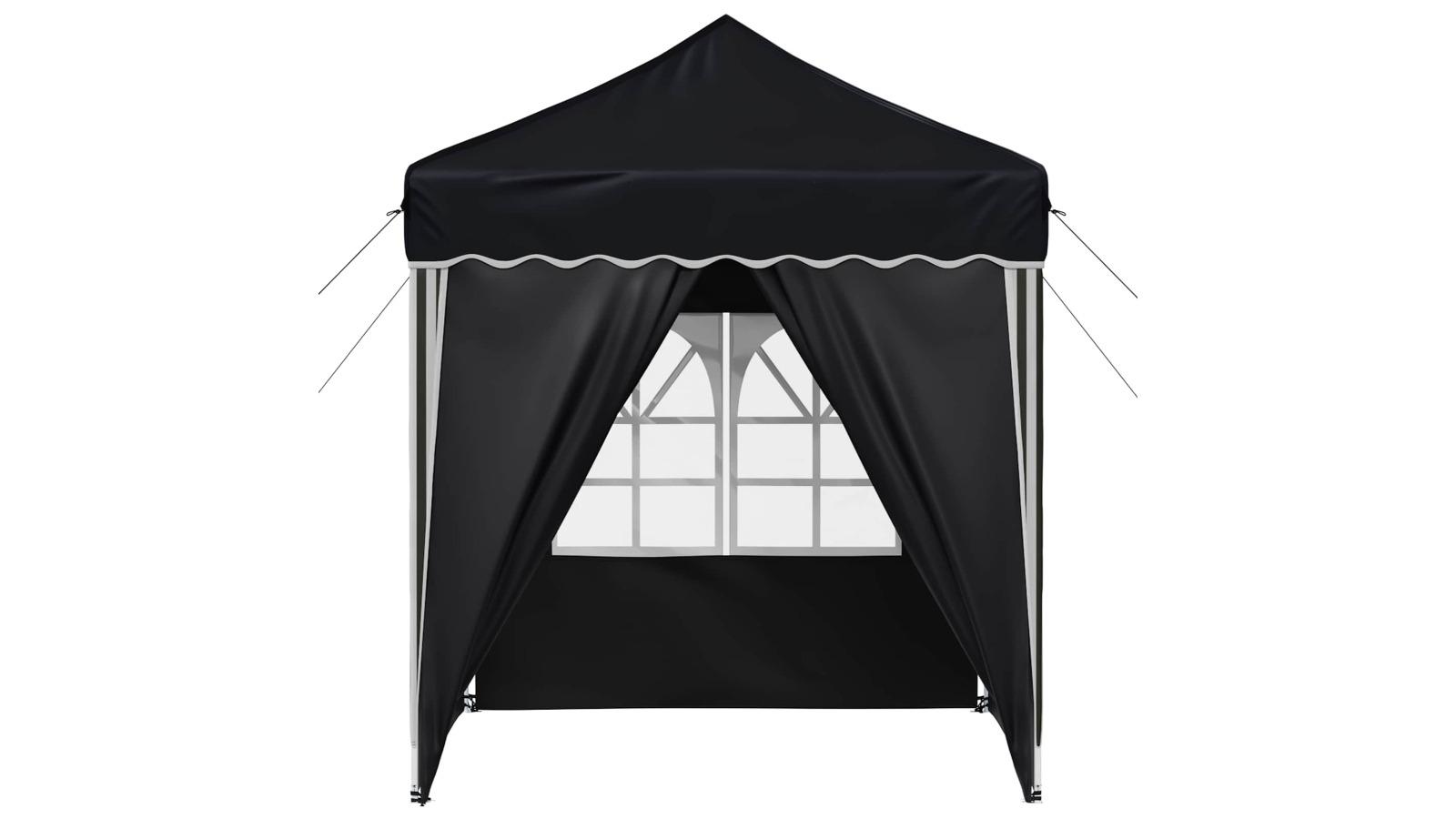 vidaXL Anthracite Oxford Fabric 195 x 195 x 245cm Pop-up Party Tent