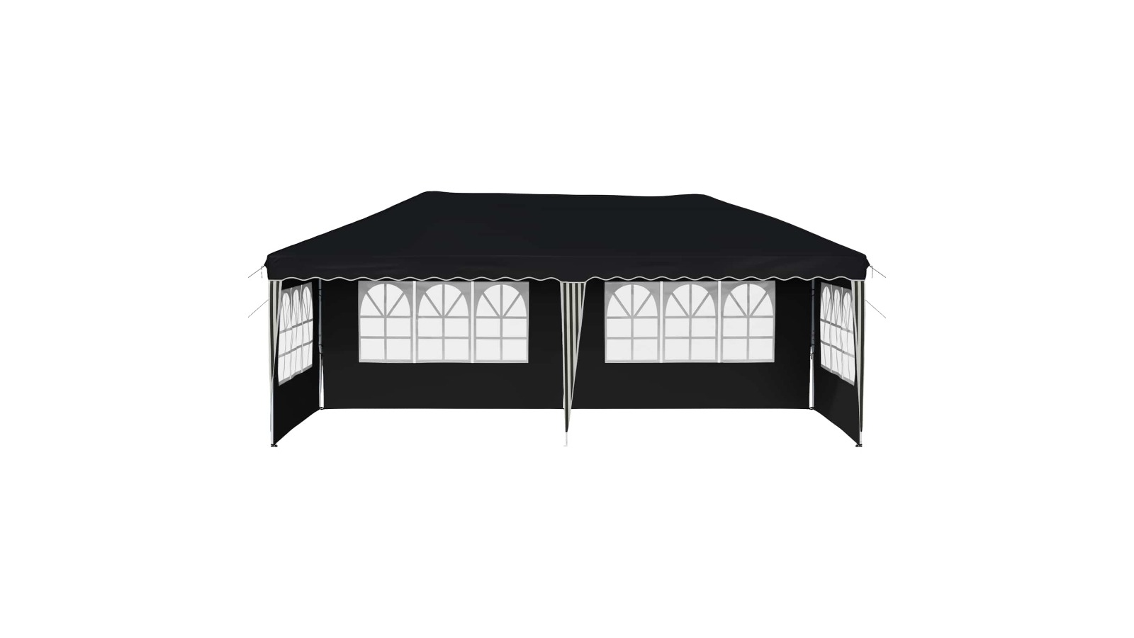 vidaXL Antracite Pop-up Party Tent - 575 x 289 x 245cm