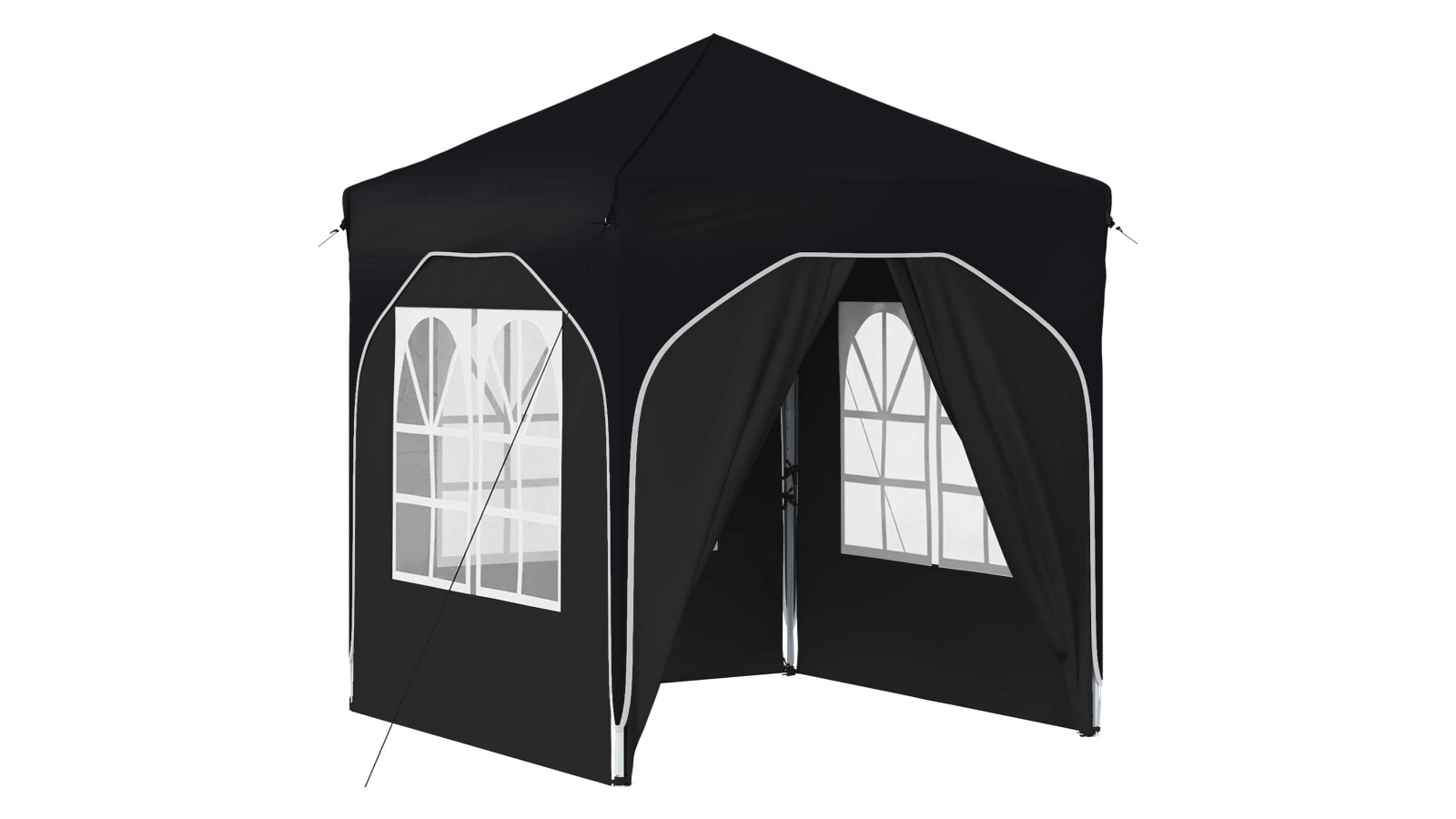 vidaXL Antracite Pop-up Party Tent - 192 x 192 x 245cm