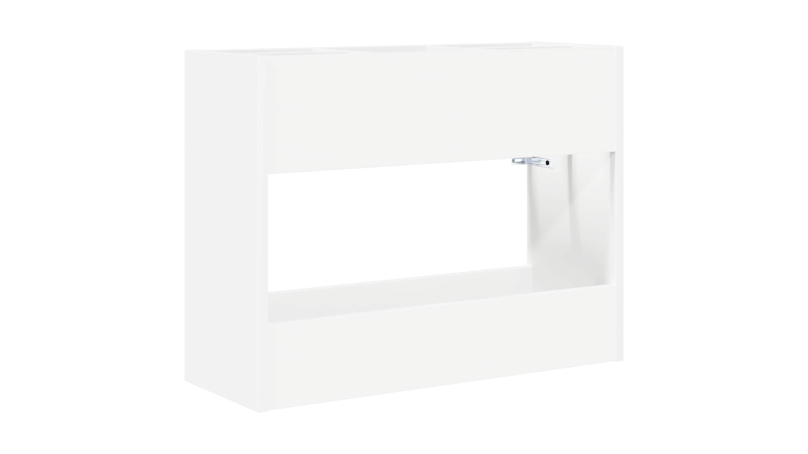 vidaXL Engineered Wood 65 x 24 x 50cm Umbrella Stand - White