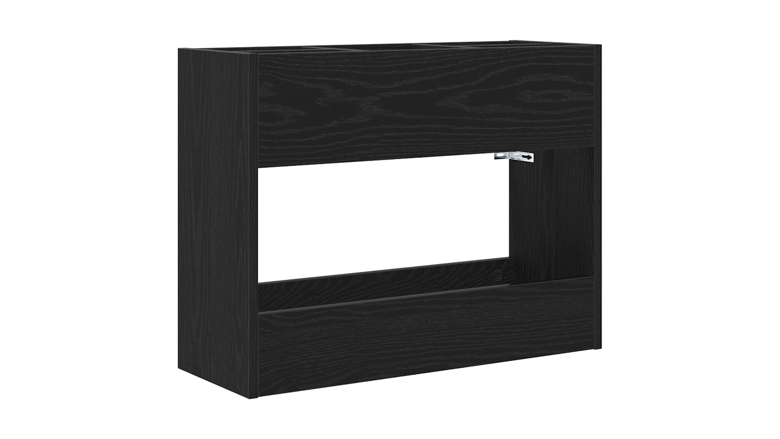 vidaXL Engineered Wood 65 x 24 x 50cm Umbrella Stand - Black Oak