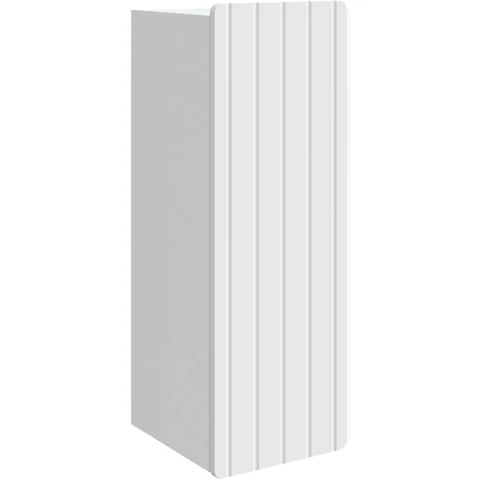 vidaXL White Engineered Wood Wall-Mounted Cabinet - 33 x 34.5 x 94cm