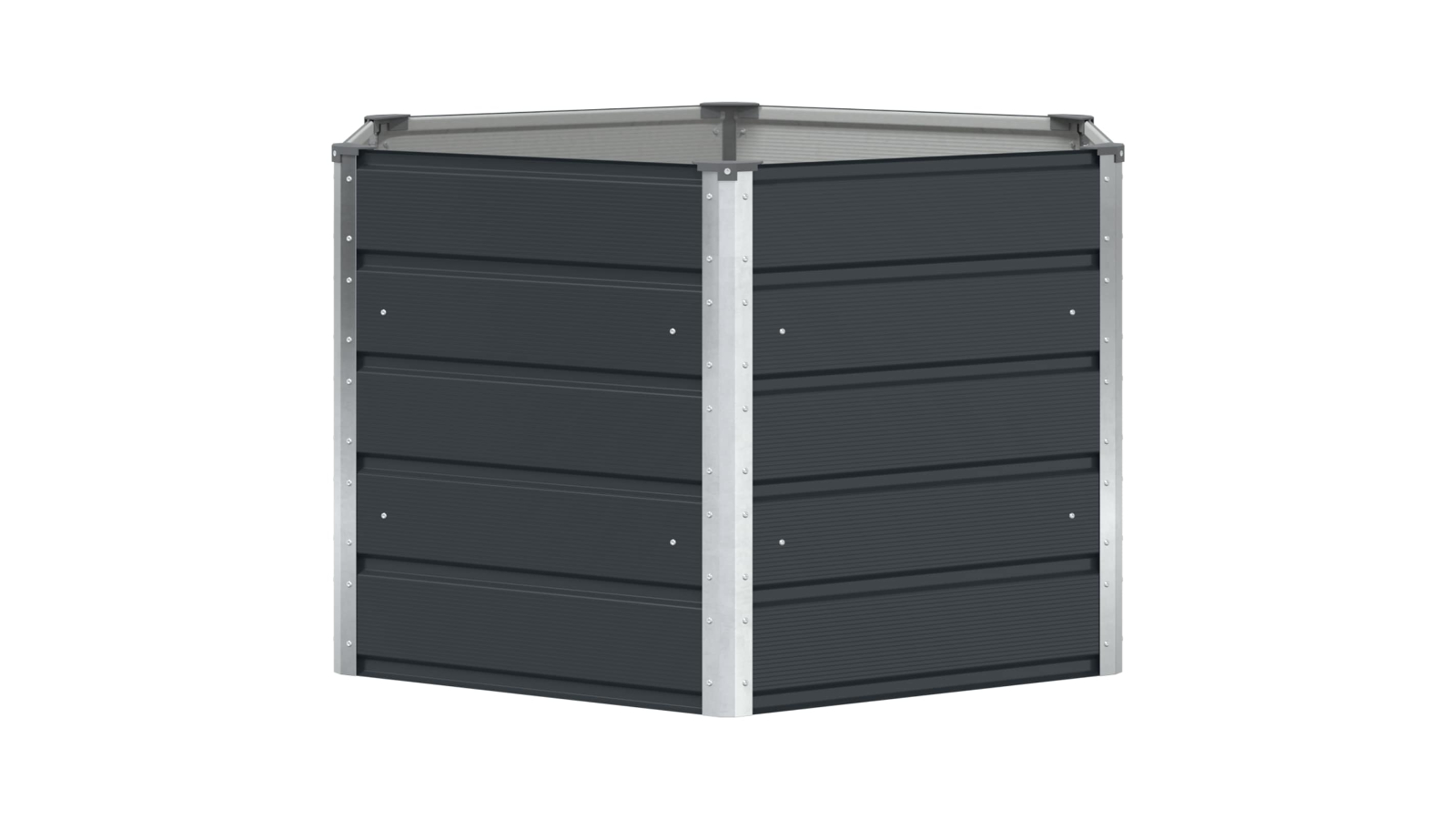 vidaXL Anthracite Planter