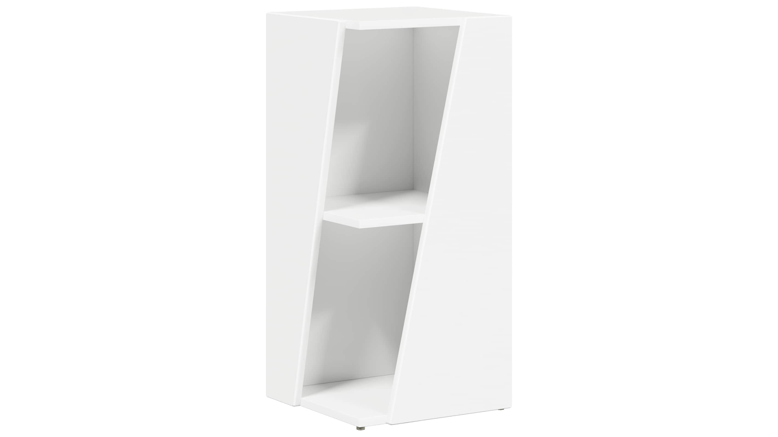 vidaXL Engineered Wood 33 x 32 x 70.5cm Side Shelf - White