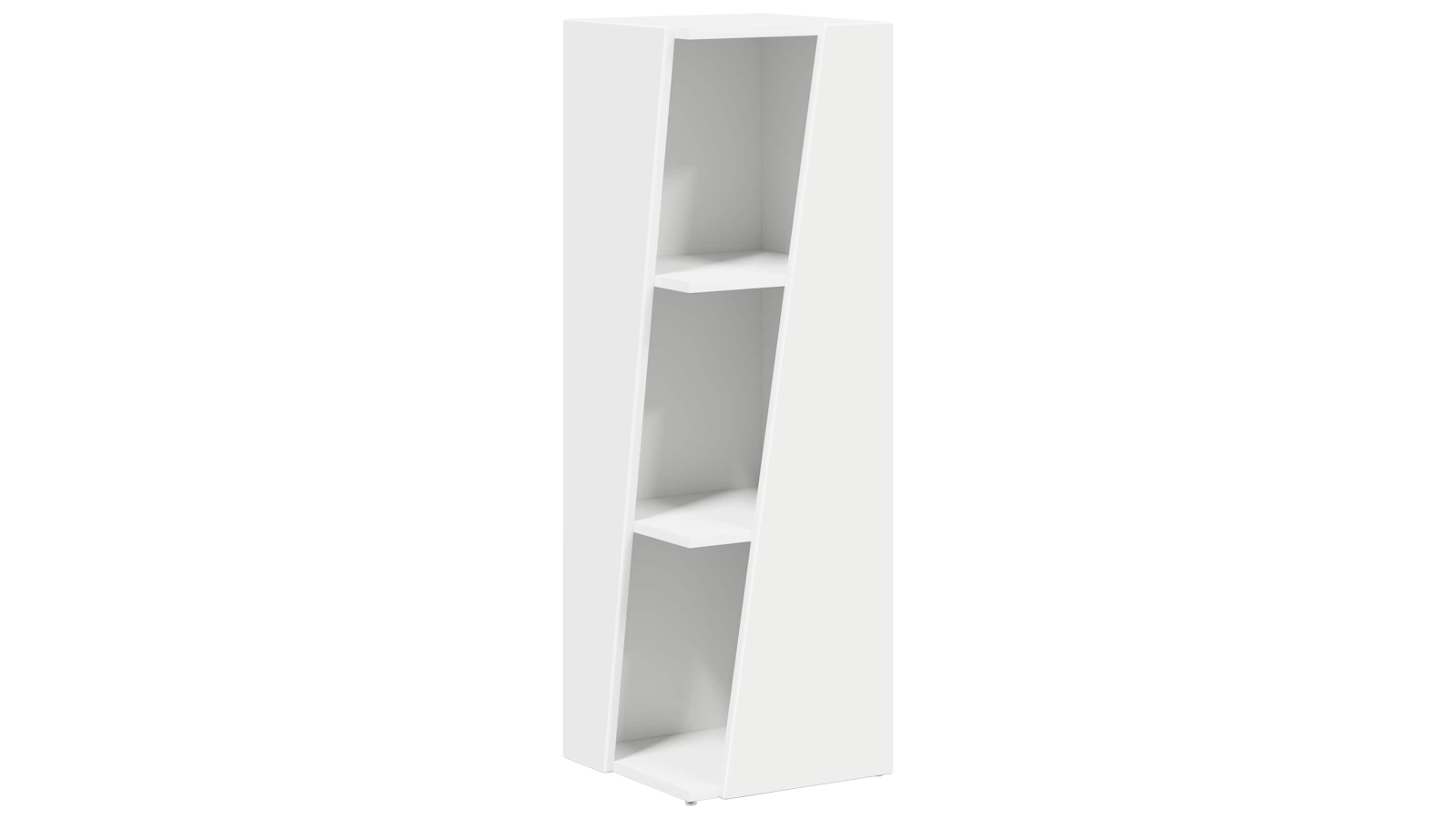 vidaXL Engineered Wood 33 x 32 x 100.5cm Side Shelf - White