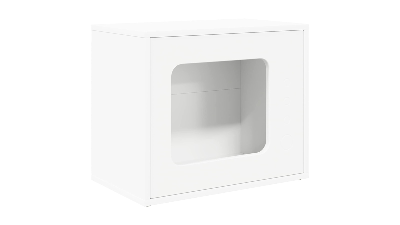 vidaXL Engineered Wood 51 x 30 x 42cm Cat House - White